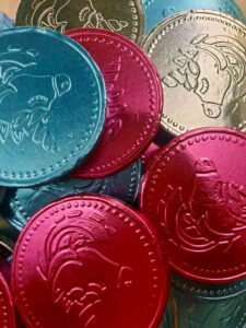 Milk Chocolate Unicorn Coins