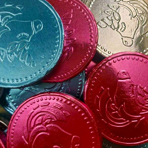 Milk Chocolate Unicorn Coins