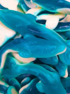 Vidal Blue Raspberries Dolphins