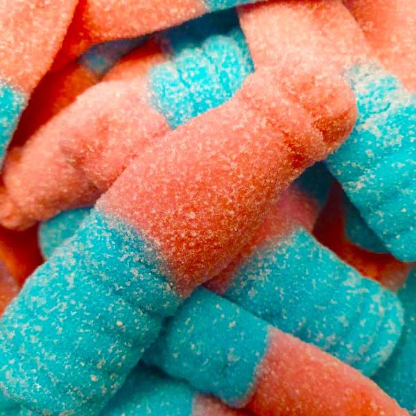 Fizzy Jumbo Blue Bottles