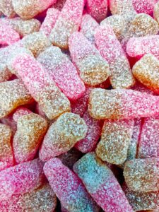 Fizzy Cherry Cola Bottles