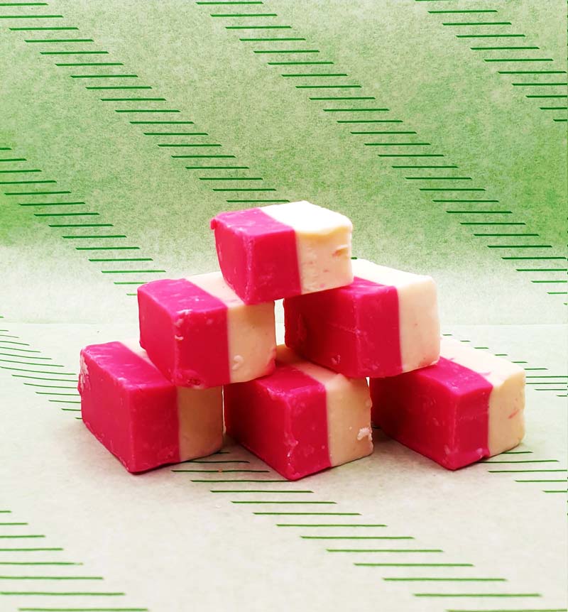 The Fudge Factory Strawberries & Creme Fudge